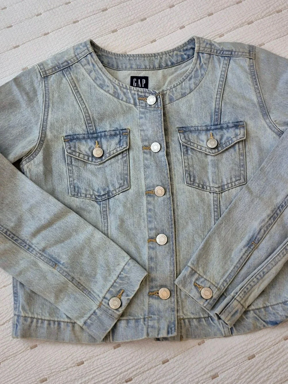 GAP Light Wash Denim Jacket - Light Blue